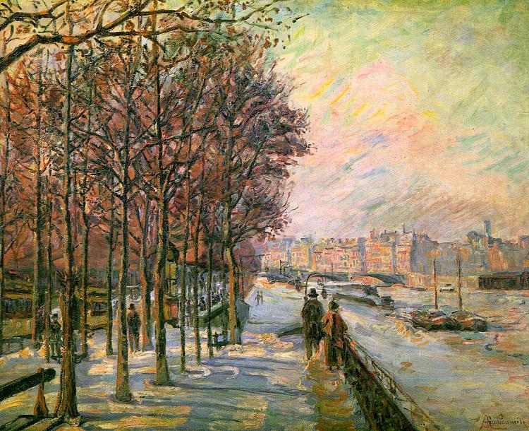 La Place Valhubert, Paris,  J B Armand  Guillaumin